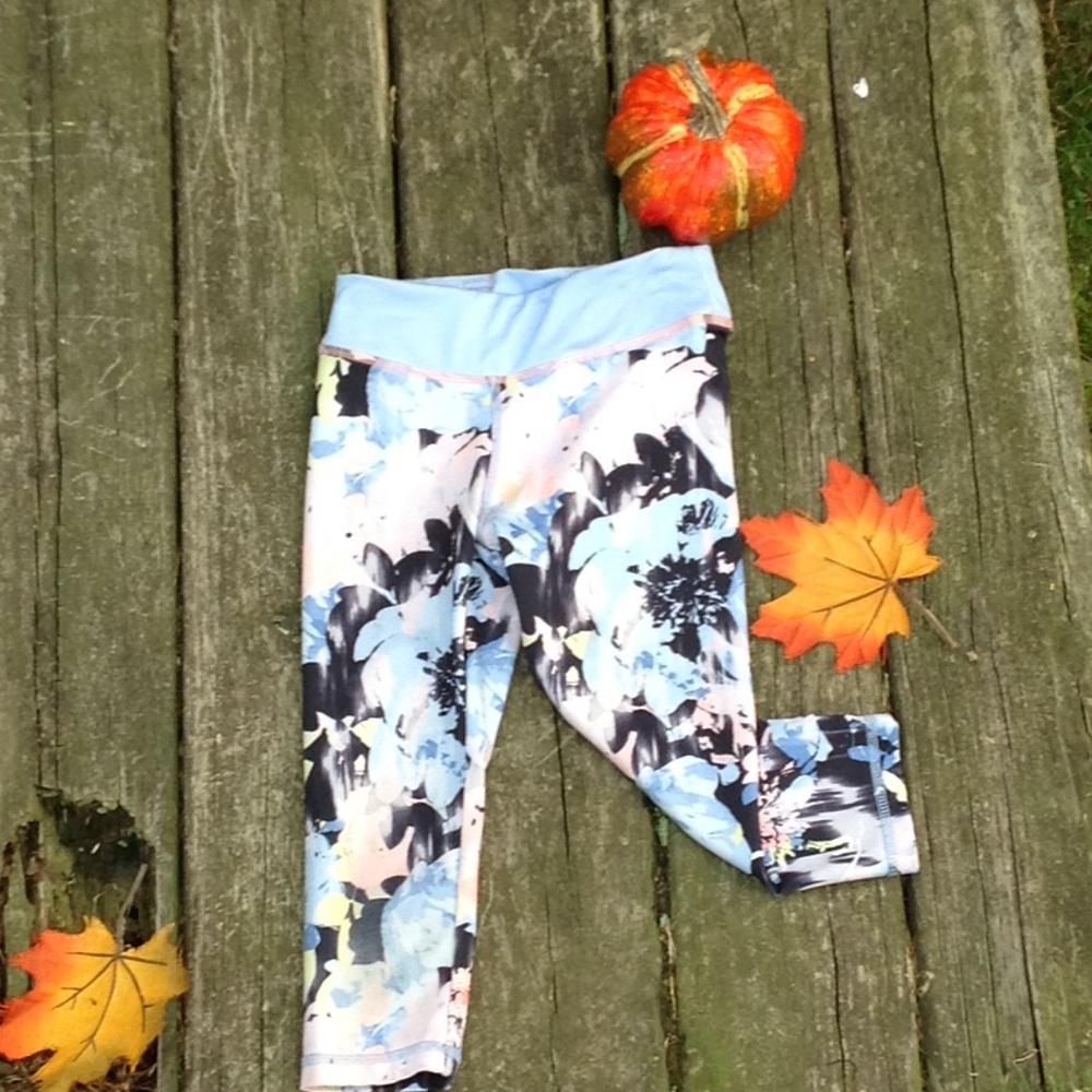 Gymboree Floral Capri Leggings
